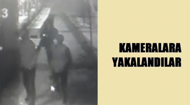 BÜFE HIRSIZLARI YAKALANDI