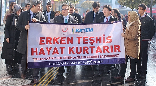 FARKINDALIK İÇİN YÜRÜDÜLER