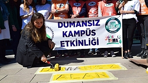 DÜZCE ÜNİVERSİTESİ'NDE DUMANSIZ HAVA SAHALARI OLUŞTURULUYOR