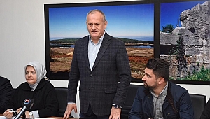 KELEŞ MUHTARLARIN SORULARINI YANITLADI