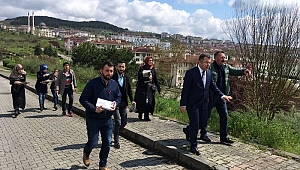 AK PARTİ KALICI'DA ÇALMADIK KAPI BIRAKMADI