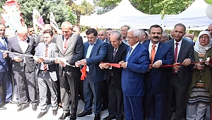 GÜREŞ SALONU AÇILDI