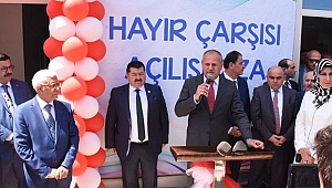 HAYIR ÇARŞISI HİZMETE AÇILDI
