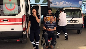 ÖLDÜRMEK İSTEDİĞİ YILAN BACAĞINDAN ISIRDI