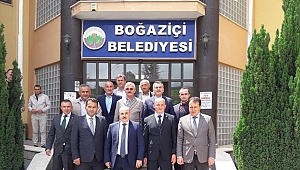 VALİ DAĞLI, BOĞAZİÇİ BELEDİYESİ'Nİ ZİYARET ETTİ