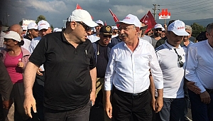 ADALET YÜRÜYÜŞÜNE DP DESTEĞİ