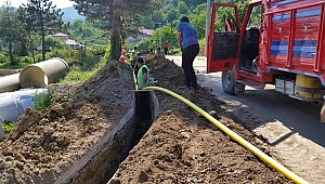BOĞAZİÇİ'NDE DOĞALGAZ ÇALIŞMALARI BAŞLADI