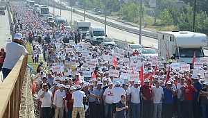 DEMOKRASİ YÜRÜYÜŞÜ'NDE 15. GÜN