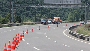 TEM TRAFİĞE KAPANDI
