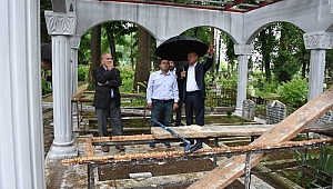 TÜRBE ÇALIŞMALARI HIZLANDI