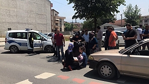 YAYA GEÇİTİNDE KAZA