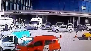 GÜVENLİĞİN DİKKATİ KAZAYI ÖNLEDİ