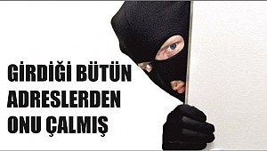 HIRSIZ ÇALDIĞI TELEVİZYONLARDAN YAKALANDI