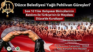 YAĞLI GÜREŞLERDE ŞAMPİYONLAR YARIŞACAK
