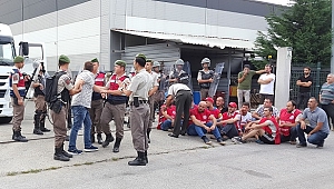 GREVDEKİ İŞÇİLER GÖZALTINA ALINDI