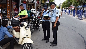 İSTANBUL CADDESİ'NDE DENETİMLER SIKLAŞTI