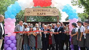 KUSURSUZ KAFE AÇILDI