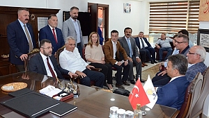 CHP'DEN AK PARTİ'YE BAYRAM ZİYARETİ