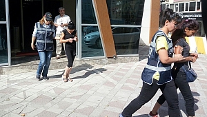 SUÇ MAKİNESİ KIZLAR SON İŞLERİNDE YAKALANDI