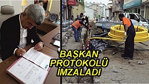 YIĞILCA DOĞALGAZA KAVUŞUYOR