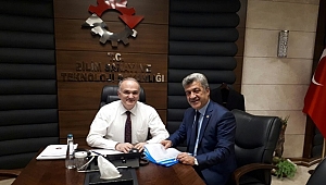 BAŞKAN YİĞİT SORUNLARI BAKAN İLE ÇÖZÜYOR
