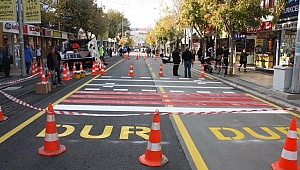İSTANBUL CADDESİ TRAFİĞE AÇILIYOR