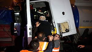 TANKER TIRA ÇARPTI