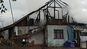 YANGINDA BÜYÜK HASAR