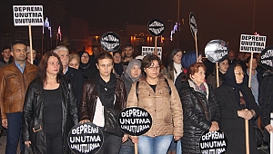 DÜZCE DEPREM ŞEHİTLERİNİ ANDI