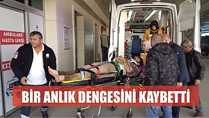 İNŞAATTAN DÜŞTÜ!