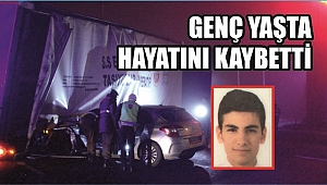 TIRIN ALTINA GİRDİ: 1 ÖLÜ