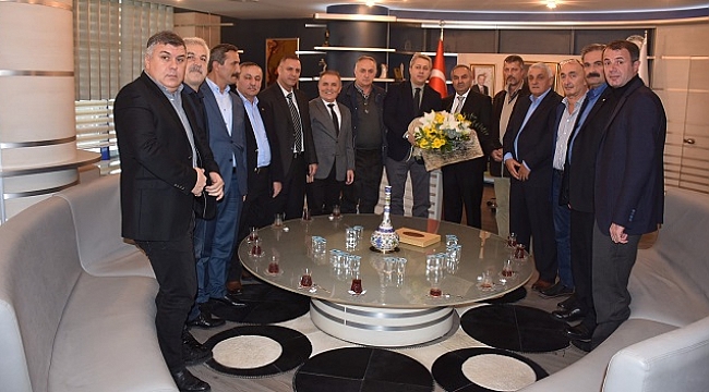 TSO’DAN BAŞKAN AY’A ZİYARET