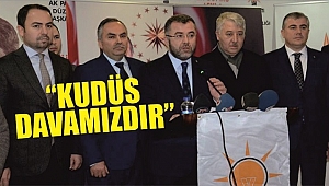 AK PARTİ'DEN KUDÜS AÇIKLAMASI