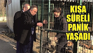 BAŞKAN KORKUYU YENEMEDİ!