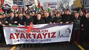 DÜZCE KUDÜS İÇİN AYAKLANDI