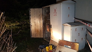 TRAFO PATLADI, 2 İŞÇİ YARALANDI
