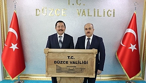 VALİ BALKANLIOĞLU'NDAN VALİ DAĞLI'YA ZİYARET