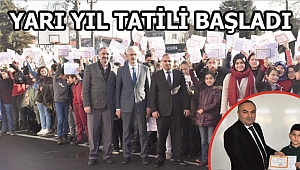 BAŞKAN AY KARNE DAĞITTI