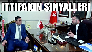 MHP'DEN AK PARTİYE ZİYARET