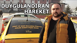 TAKSİCİDEN ŞEHİT YAKINI VE GAZİLERE ÖZEL TARİFE