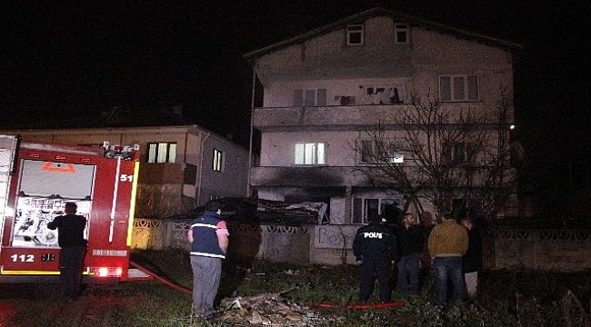 YANGINDA FECİ ŞEKİLDE CAN VERDİ