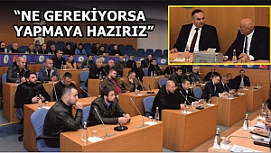 BAŞKAN AY TAKSİCİLERLE BULUŞTU