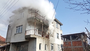 KARACA'DA EV YANDI