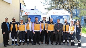 112 ARAÇ FİLOSUNA 2 AMBULANS EKLENDİ