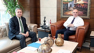 ERTAN TAŞLI'DAN BAKAN ÖZLÜ'YE ZİYARET