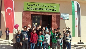 DÜZCE'DEN EL-BAB'A OKUL