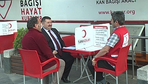 ALİ DİLBER'DEN KAN BAĞIŞI ÇAĞRISI