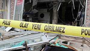 KURU TEMİZLEME DÜKKANINDA PATLAMA