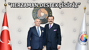 TİCARET BORSASI'NDAN HİSARCIKLIOĞLU'NA ZİYARET