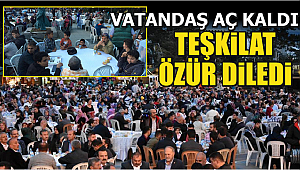 AK PARTİ İFTARDA SINIFTA KALDI